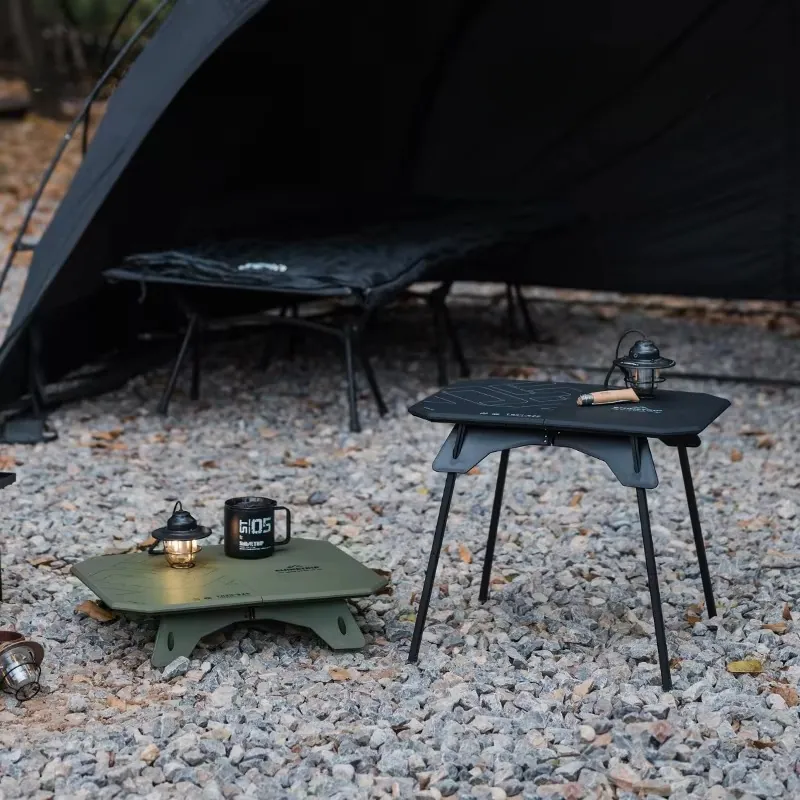 Dual-Purpose Camping Table
